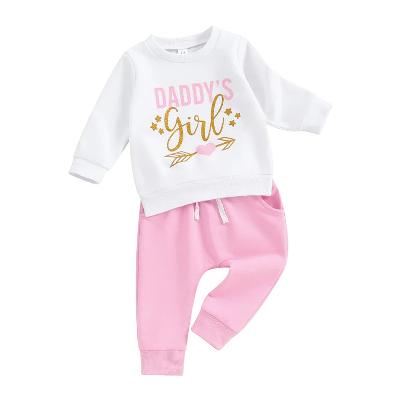 Daddy's Girl Pink Set