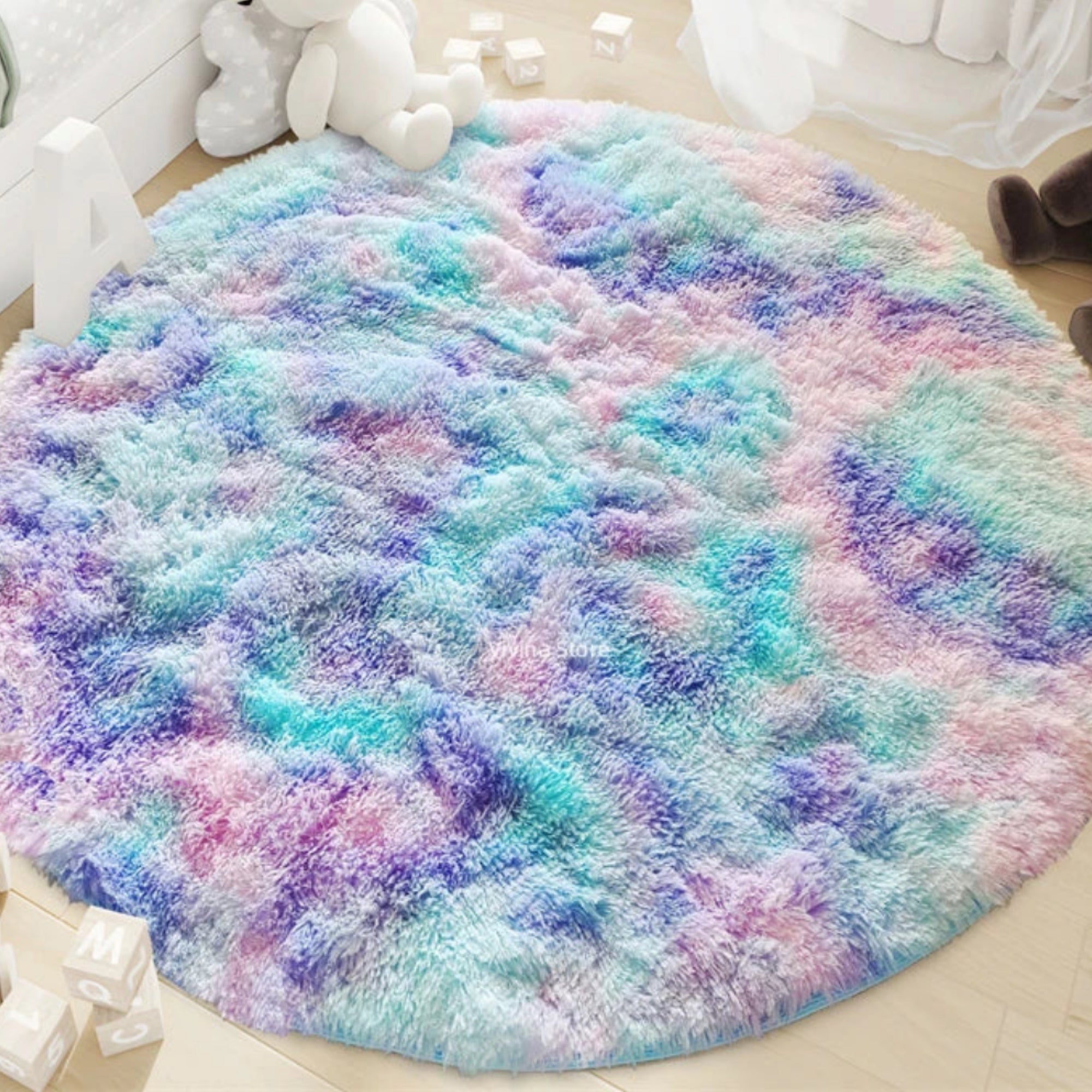 Tie Dye Rainbow Mat