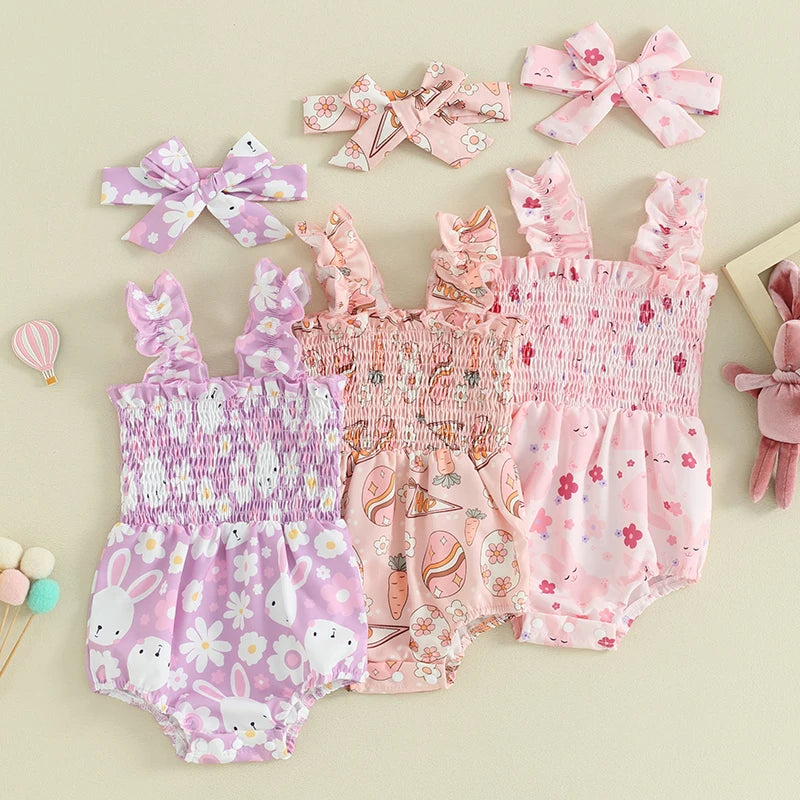 Rabbit Floral Jumpsuit