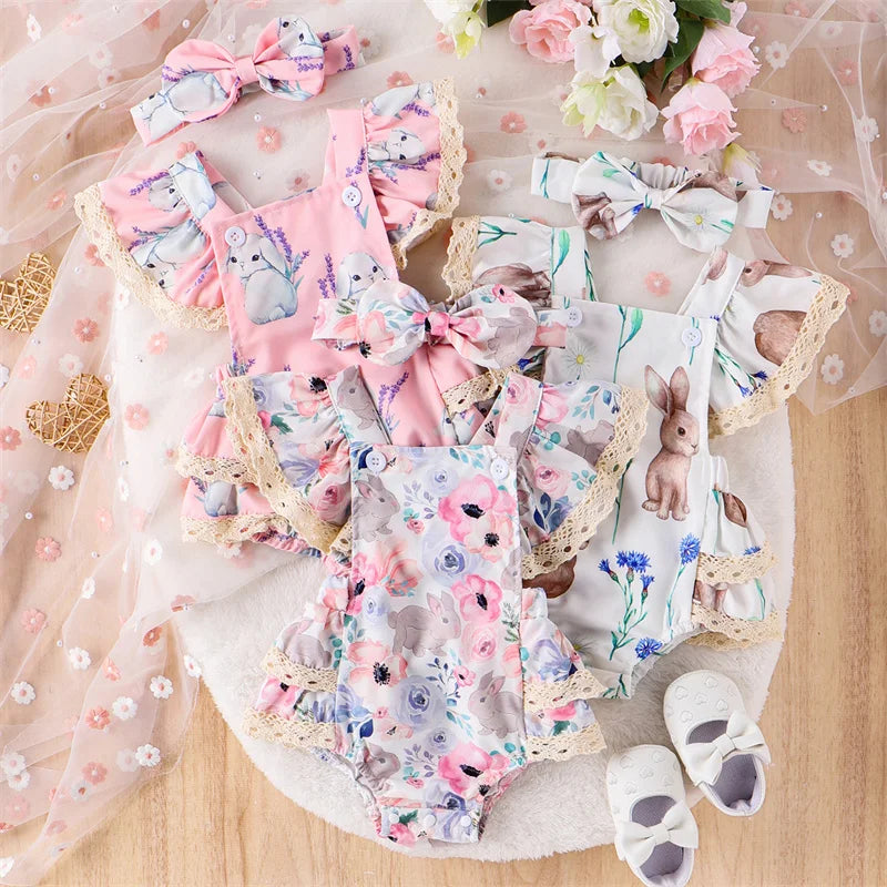 Sweet Bunny Romper-3 Styles