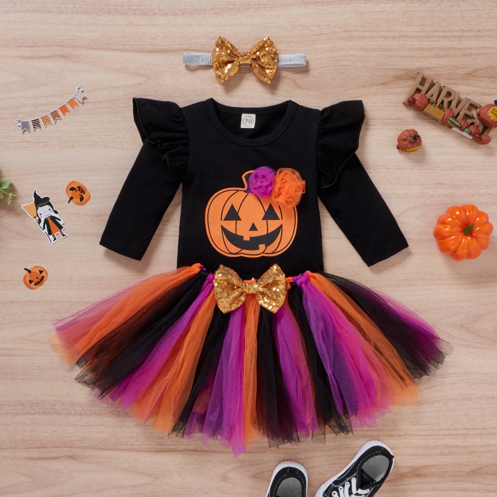 Pumpkin Yarn Skirt