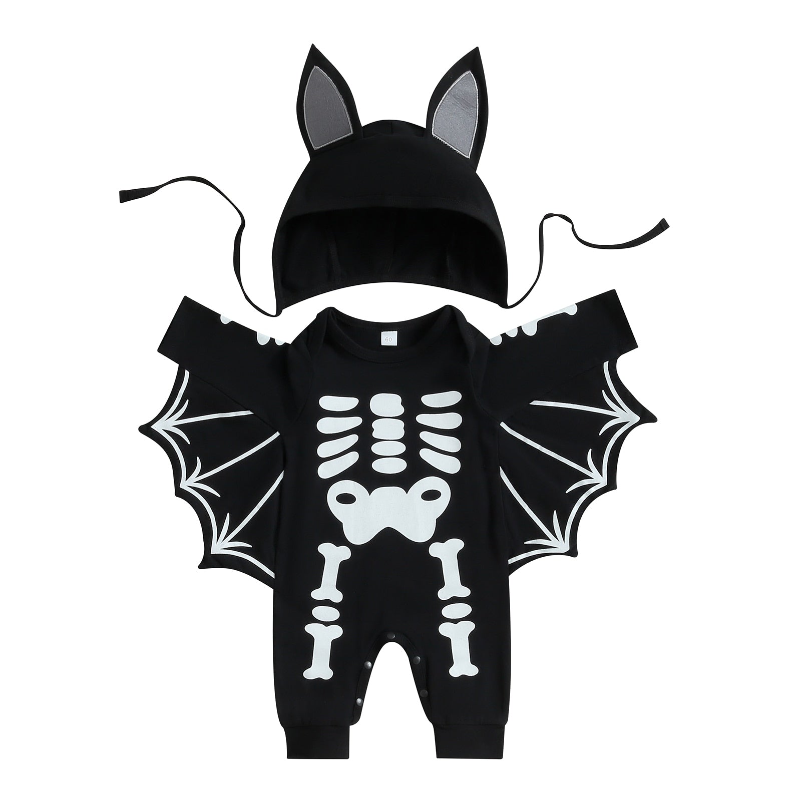Skull Bat Jumpsuit
