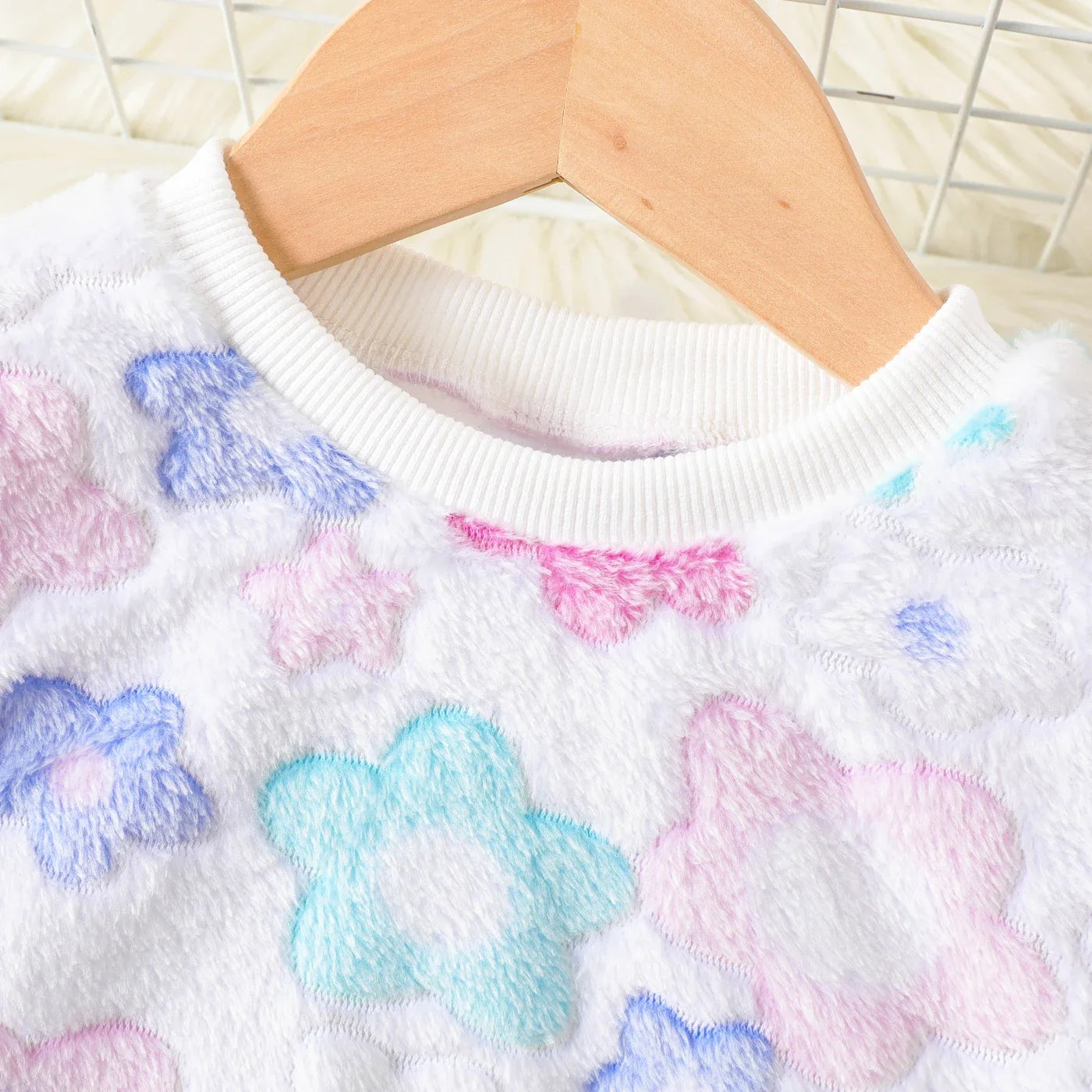 Flower Fleece Jumper