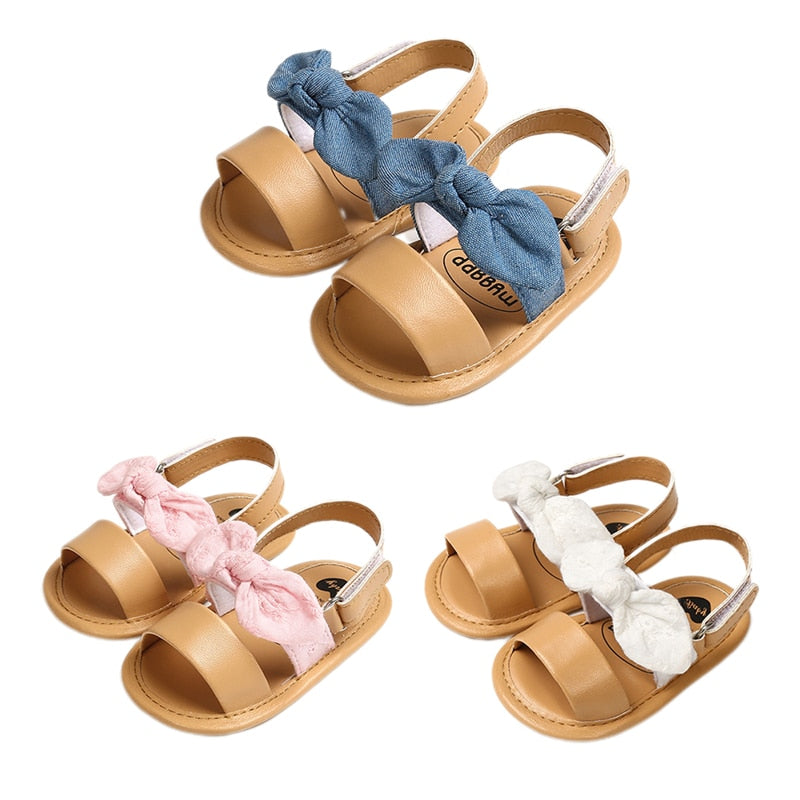 Bow Tan Sandals