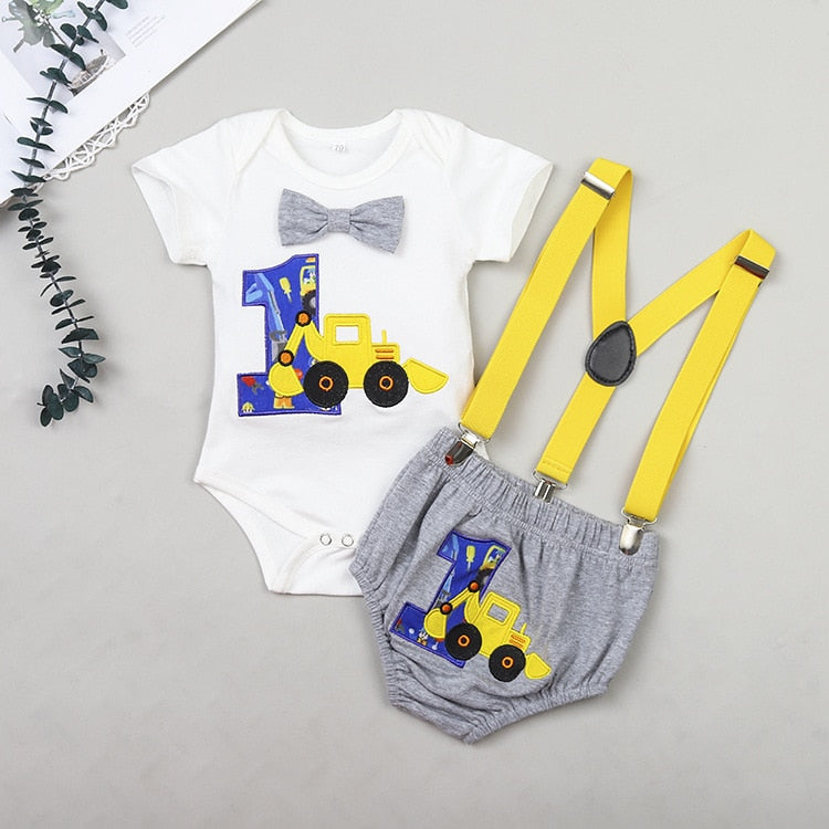 Boys 1st Birthday Set-Digger