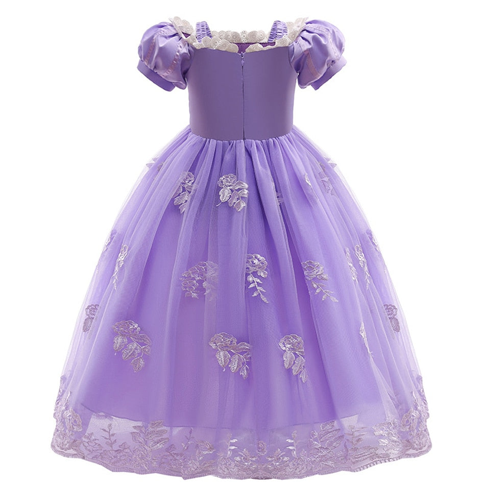 Purple Princess Dress with Accessories