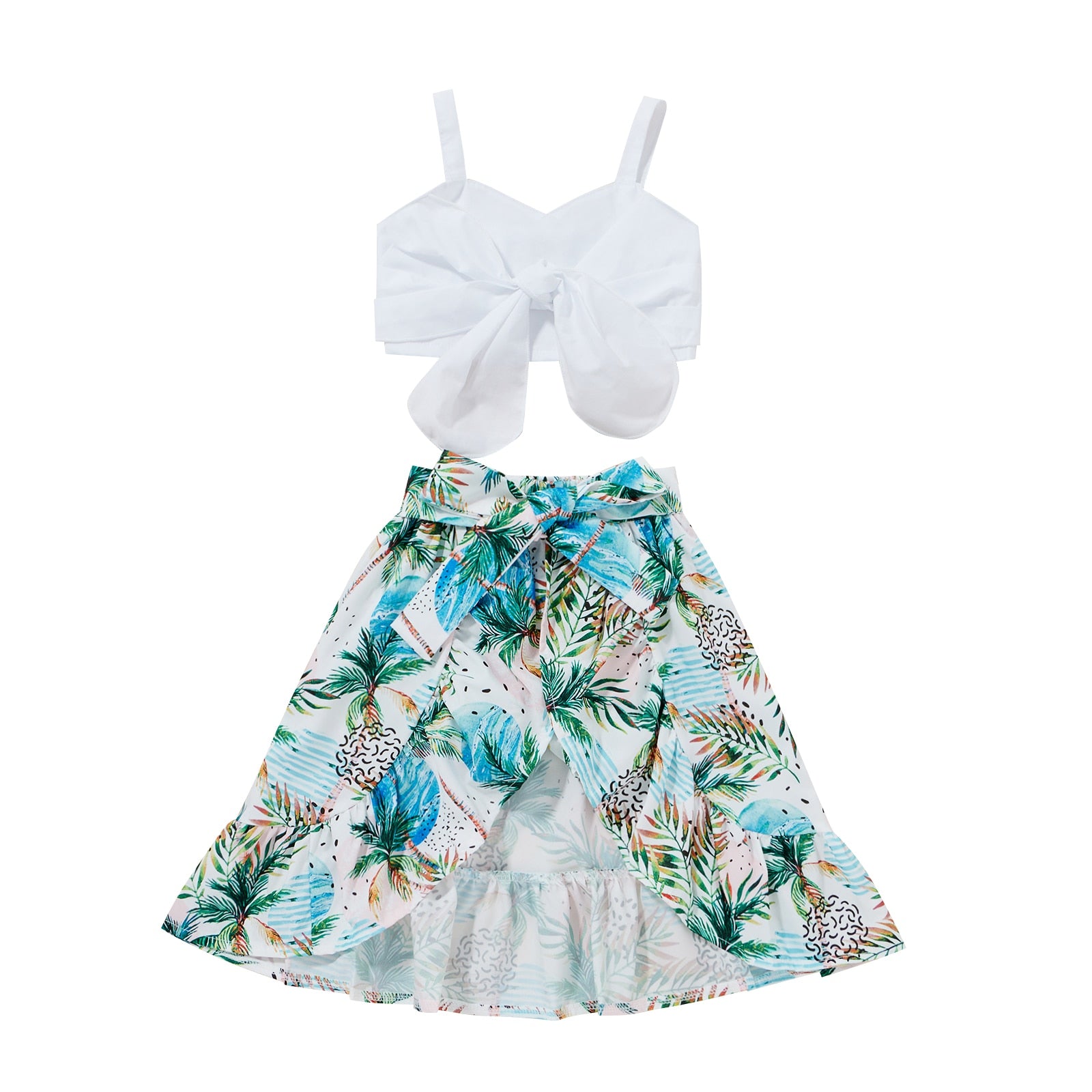 Deborah Flower Two Piece Outfit