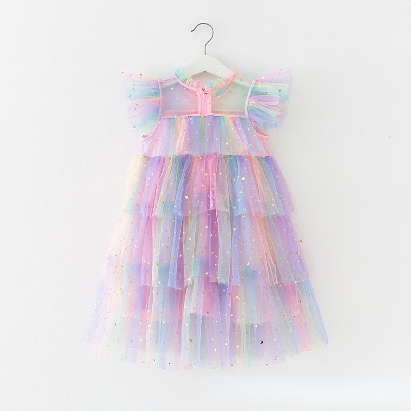 Sparkle Frill Dress