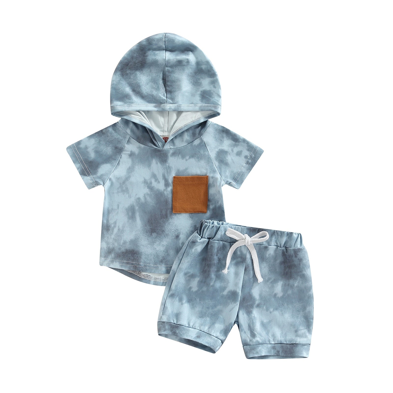 Tie Dye Shorts Set-3 Colours