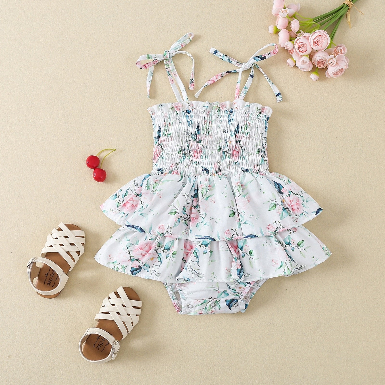 Floral Tutu Rompers