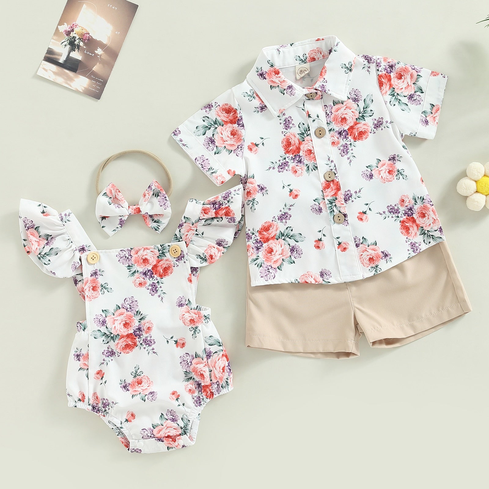 Nate & Asiha Matchy Clothes Set