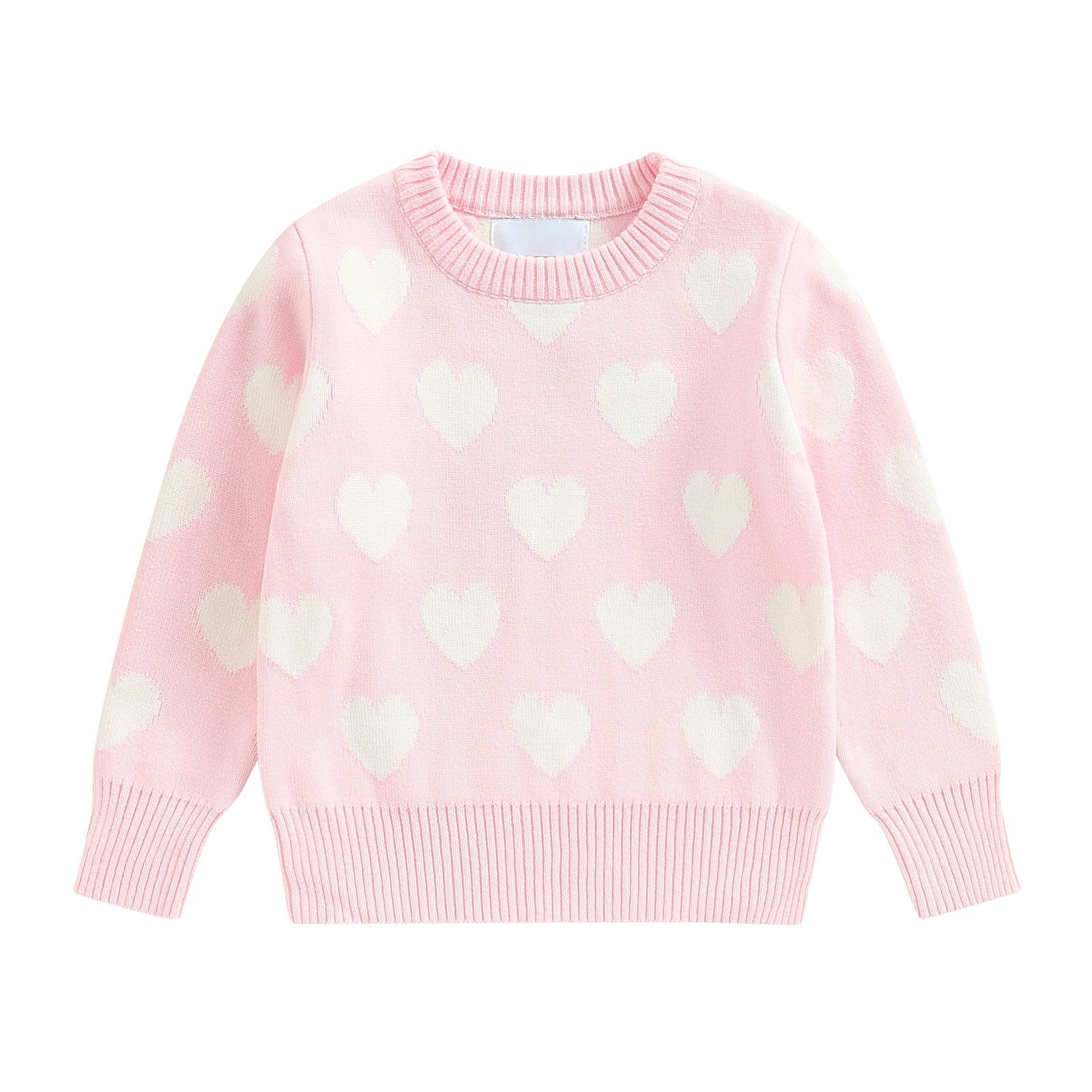 Heart Print Sweater