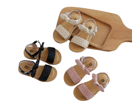 Bow Weave Sandals