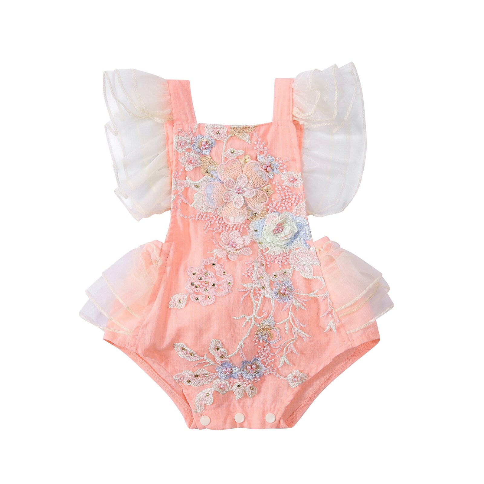 Fleurs and Frills Romper