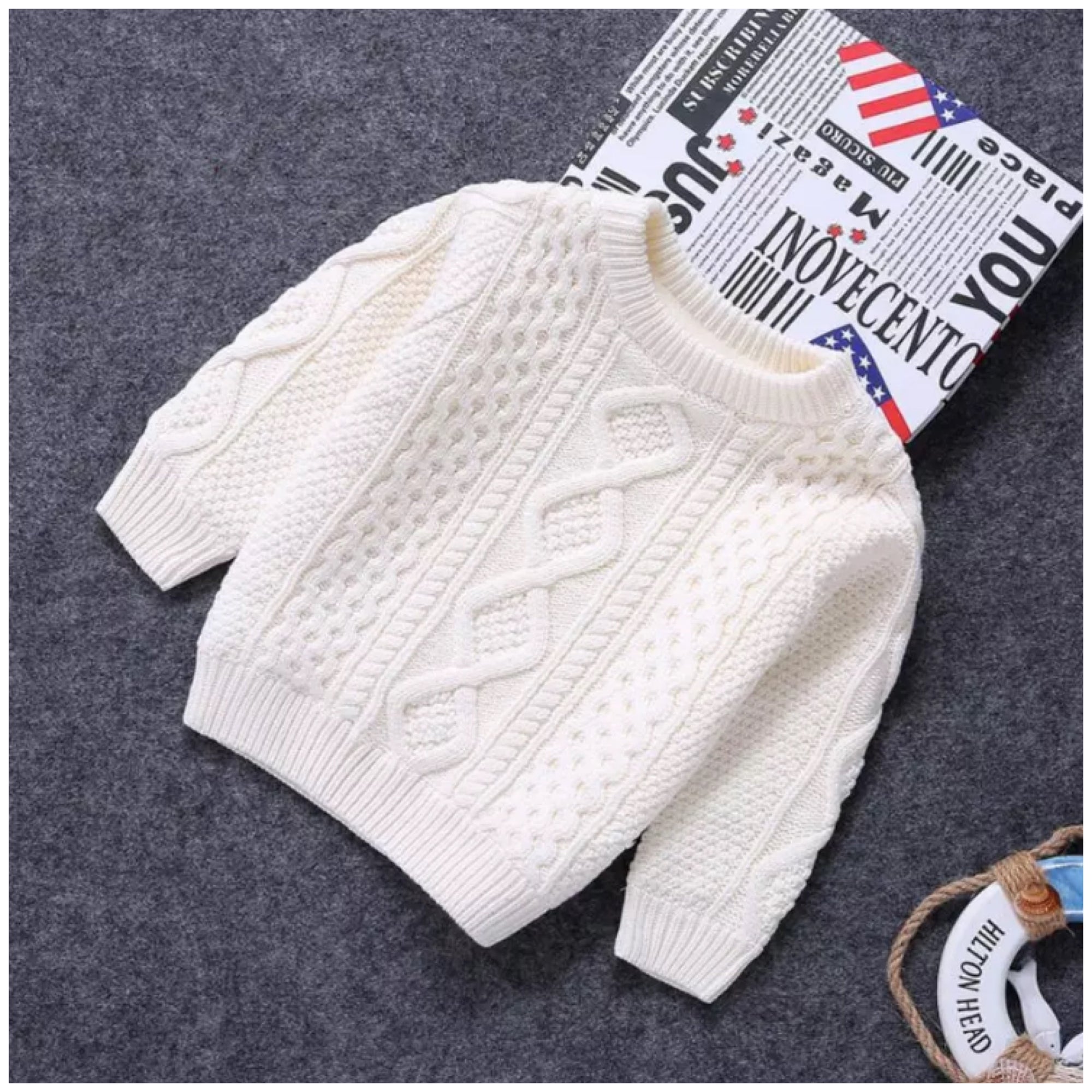 Knit Pullover-5 Colours