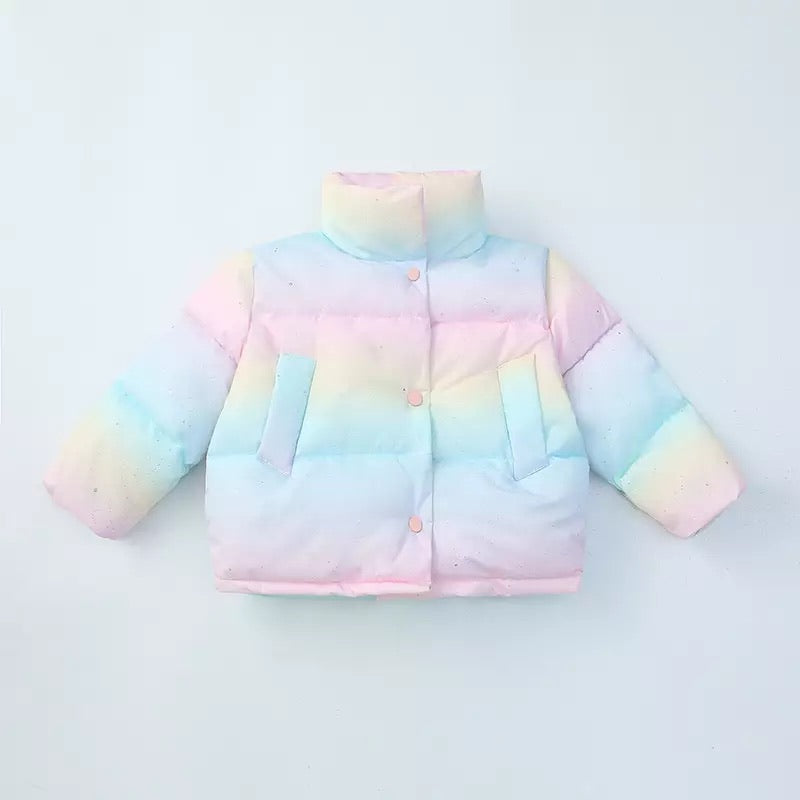 Rainbow Puffer Jacket