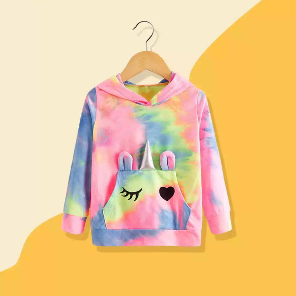 Unicorn Hooded Top