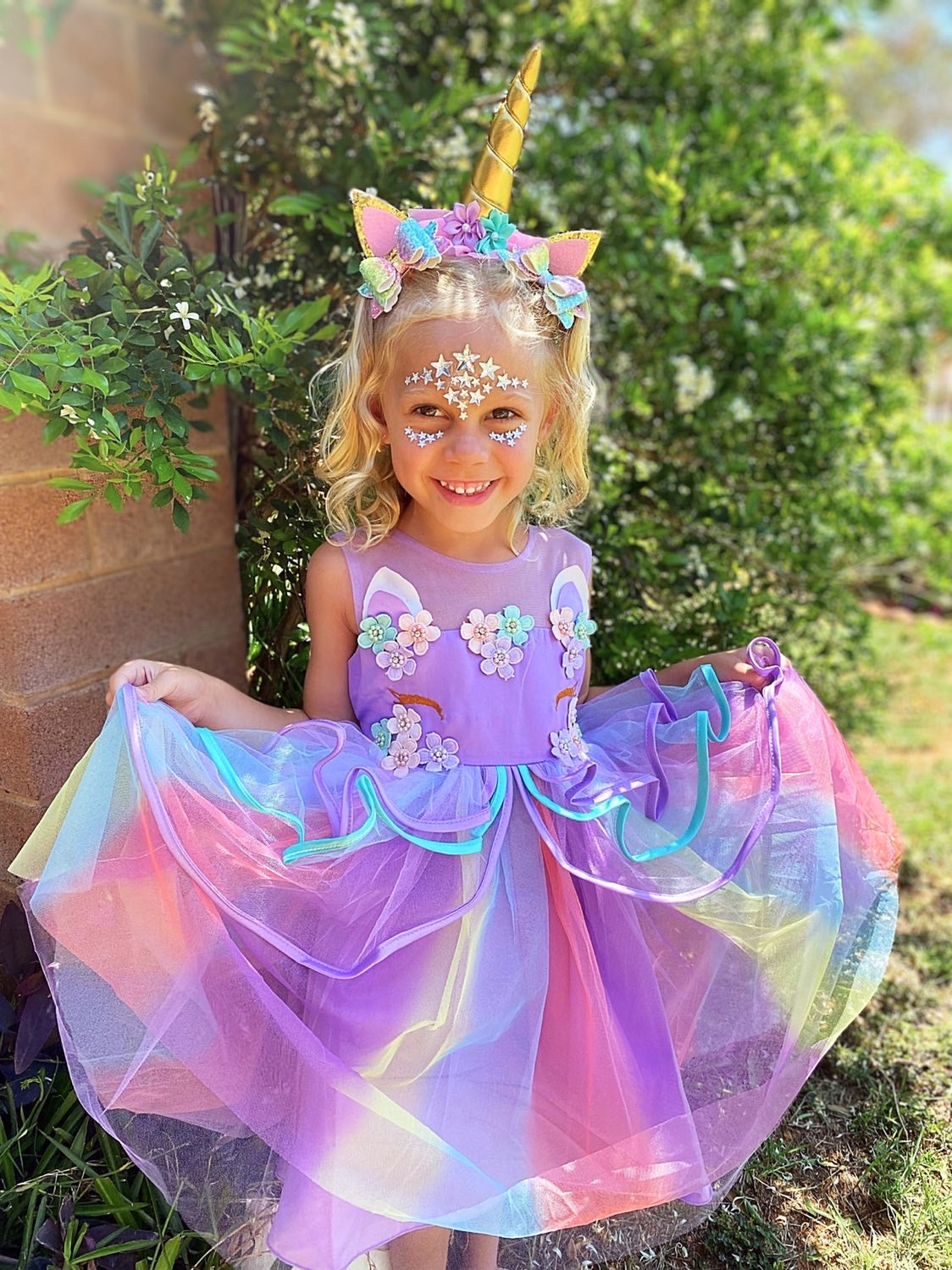 Pretty Purple Unicorn Dress - Winter Rosie Boutique