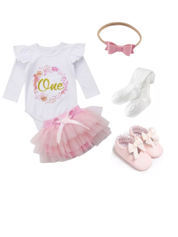 One Pink Birthday Bundle