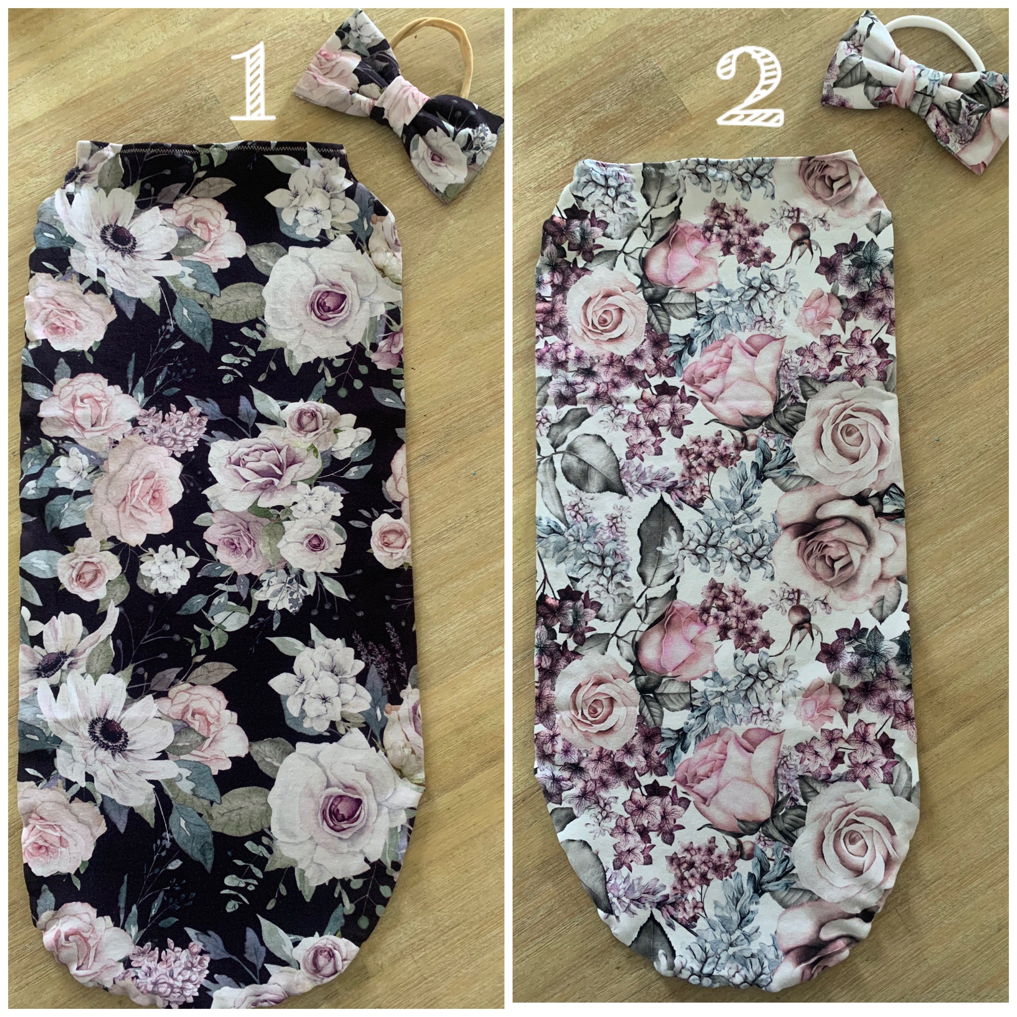 Handmade Swaddles-Assorted Colours.