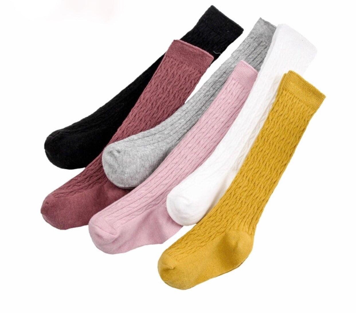 Cotton Knee High Socks