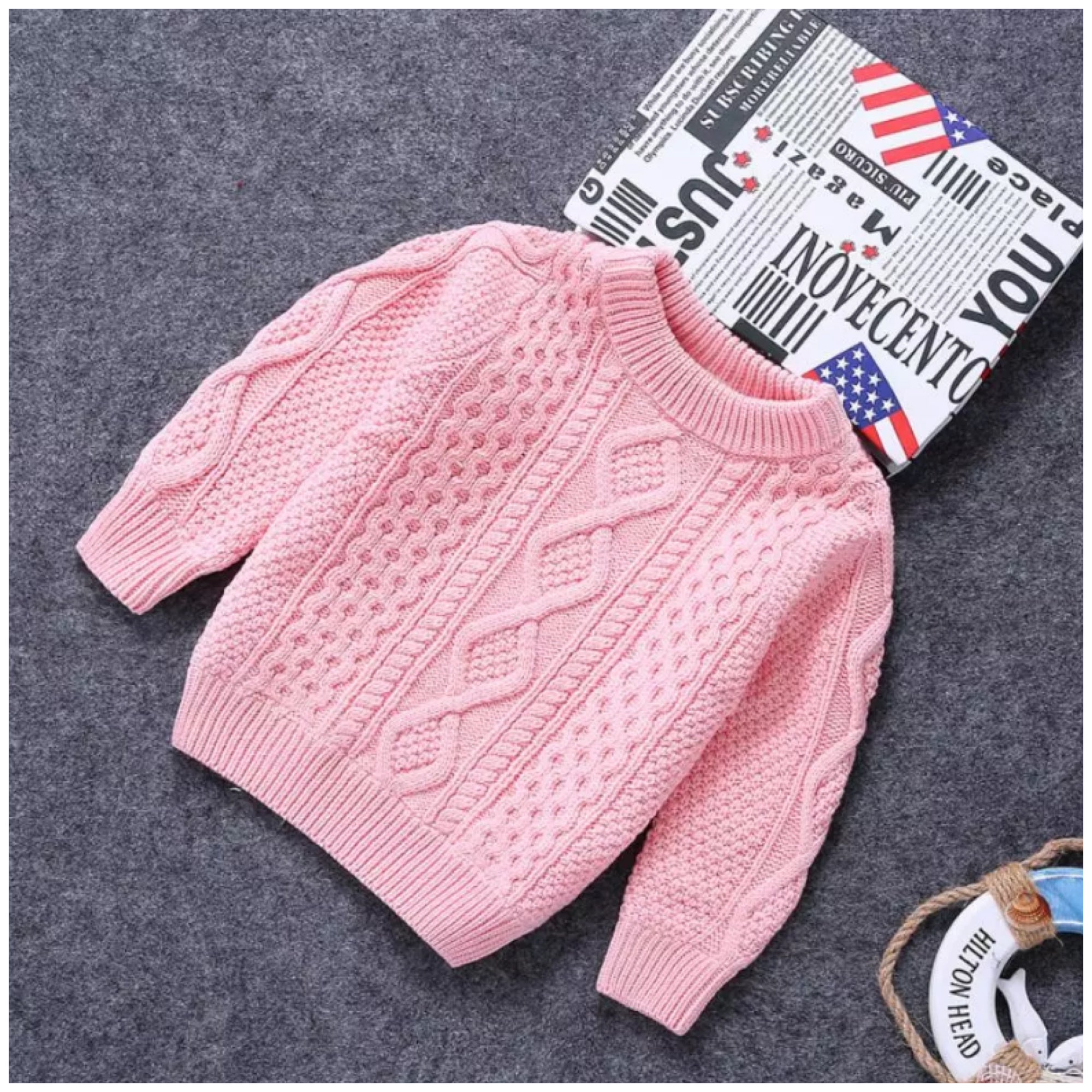 Knit Pullover-5 Colours