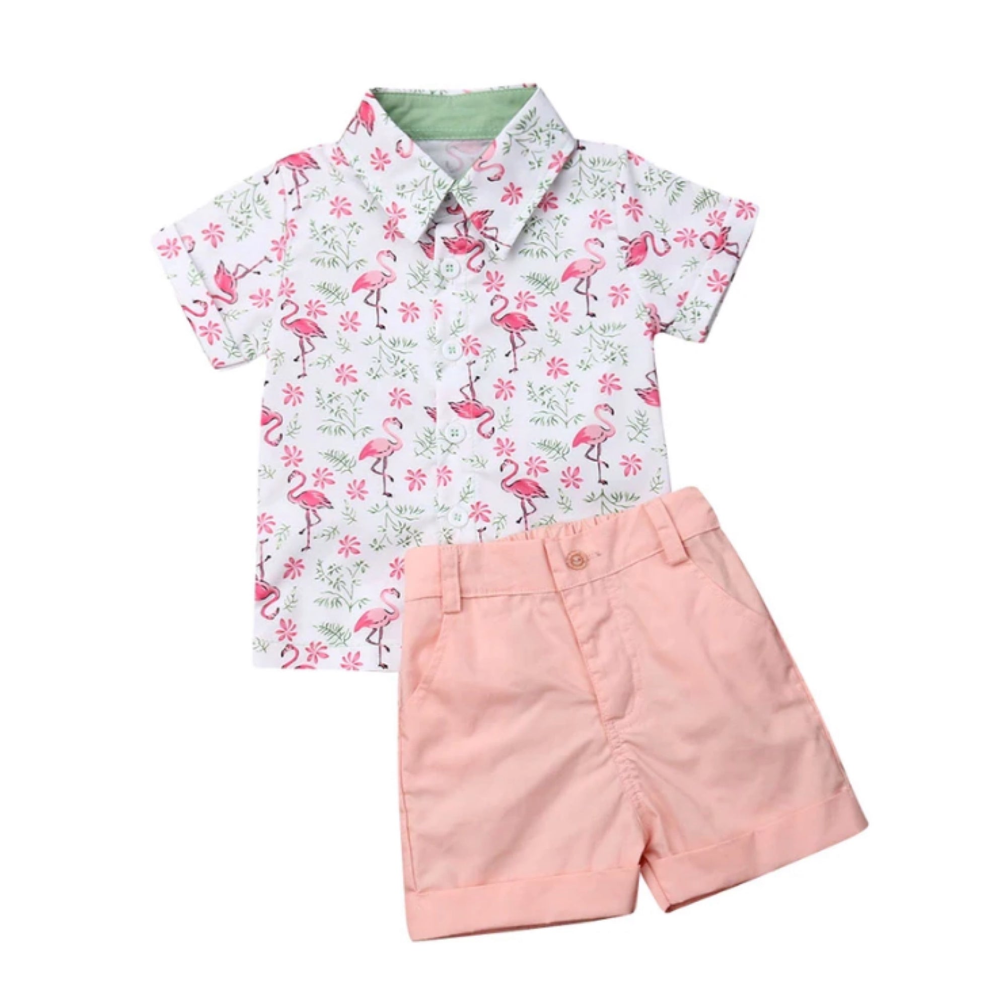 Orange Flamingo Set