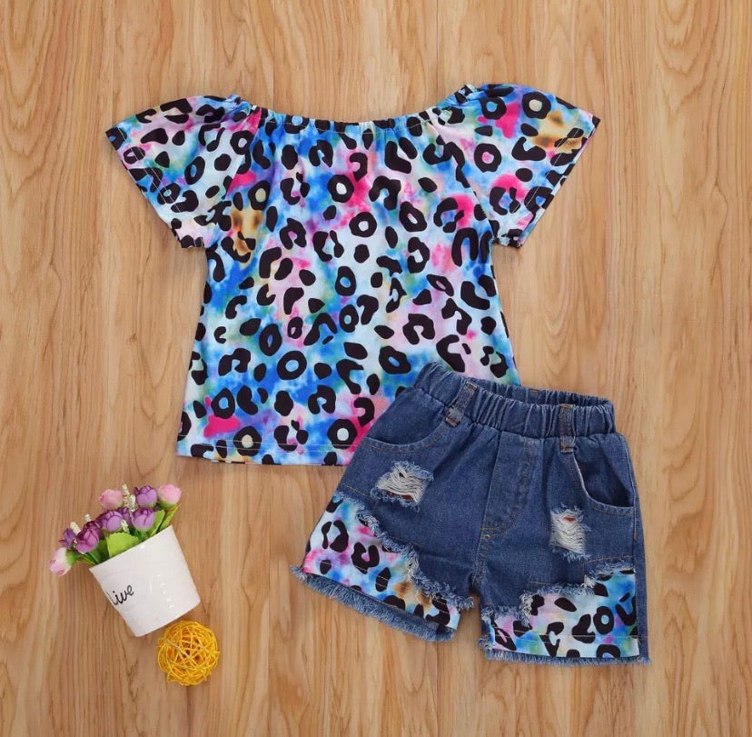 Rainbow Leopard Set