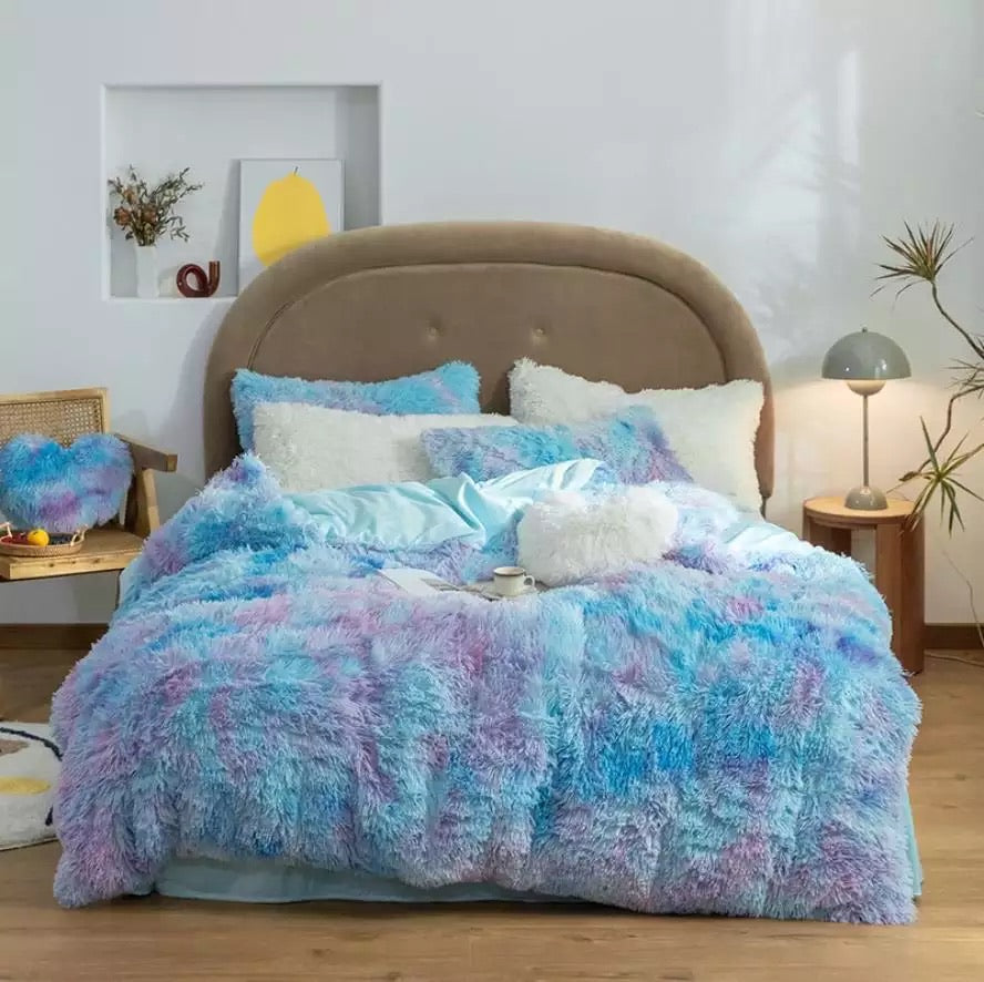 Fluffy Quilt Cover Set-3 Colours Available